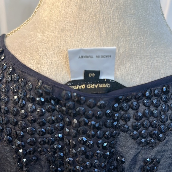 Beautiful long sleeves top, navy, used good condition, size 40, Gerard Darel - Picture 4 of 4